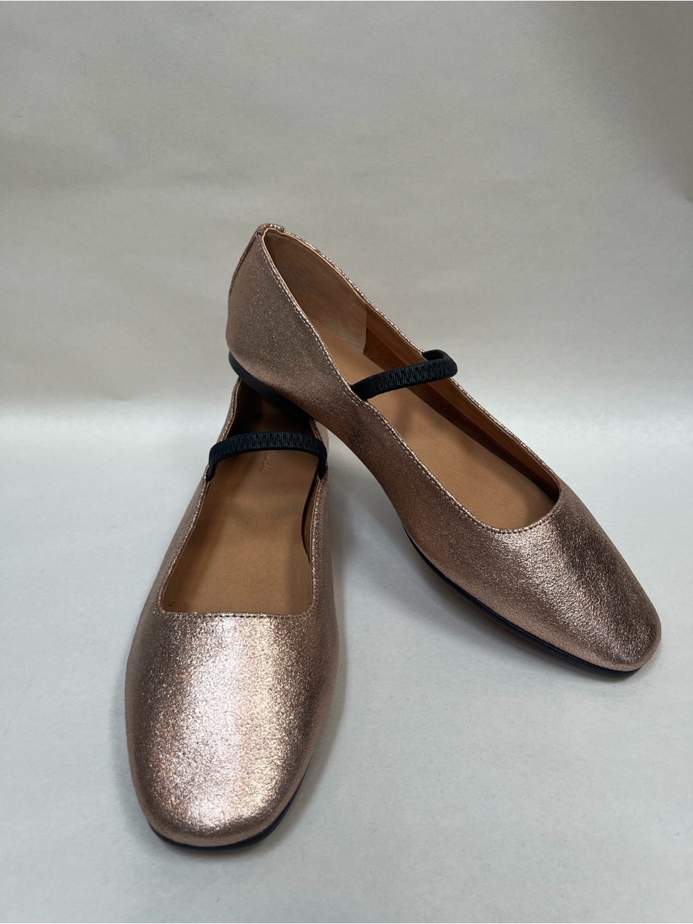 Dansko Womens 40 10 Larisa Metallic Pewter Leather Slip On Loafers Flats Support